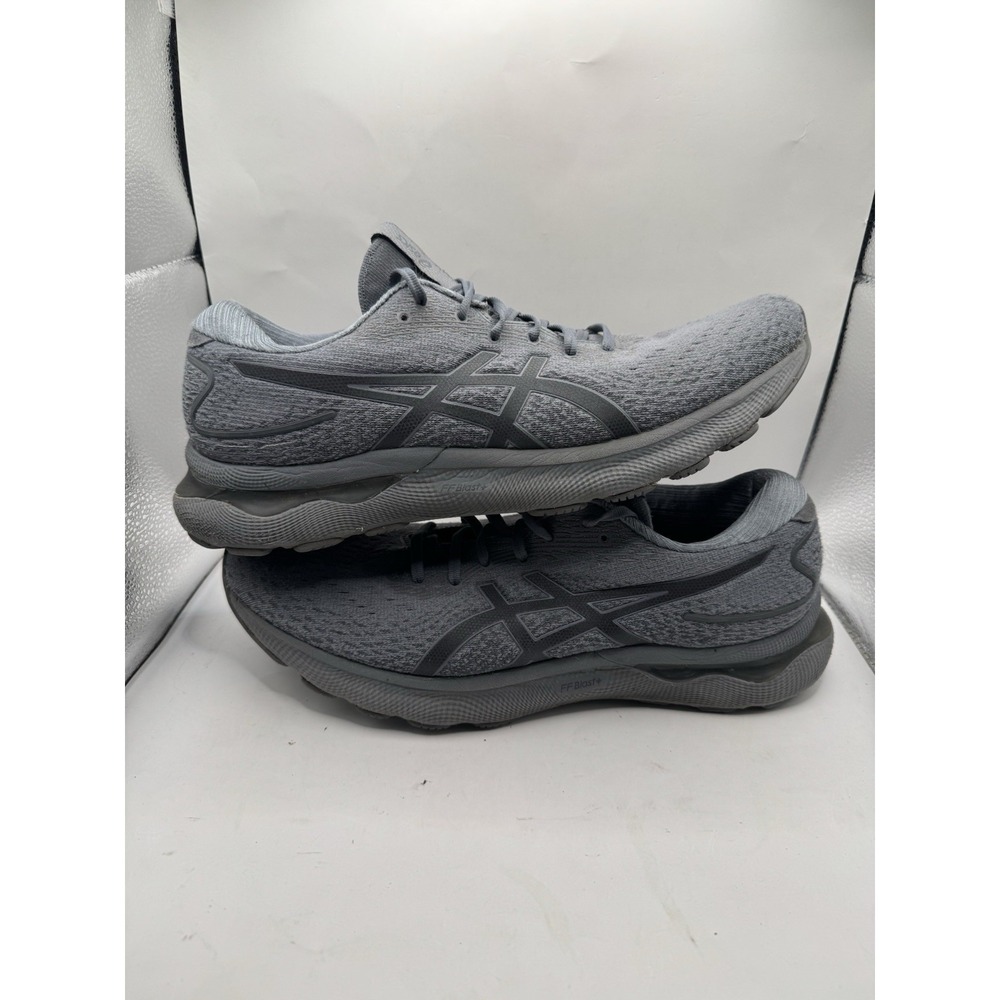 ASICS Gel Nimbus 24 Men’s 11 Gray Black Running Shoes 1011B359 No Box